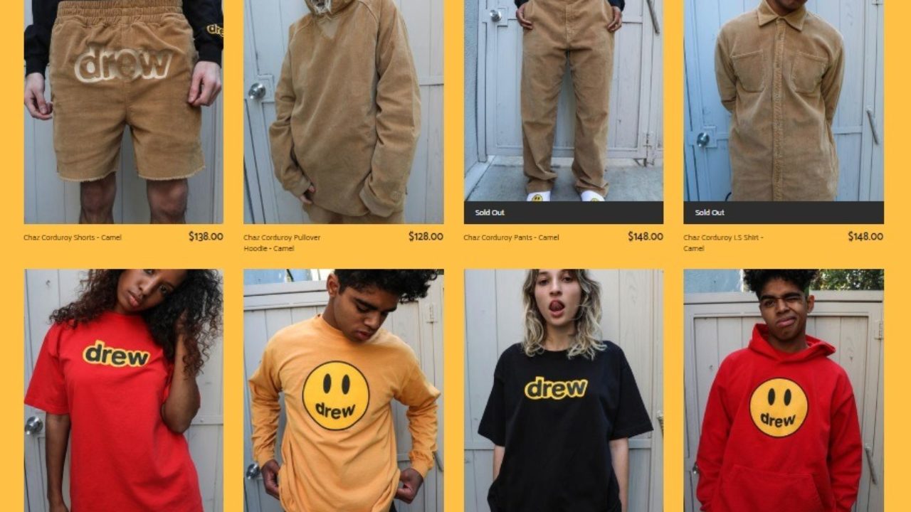 Drew House: Fuertes críticas genera la colección de ropa de Justin Bieber -  Meganoticias