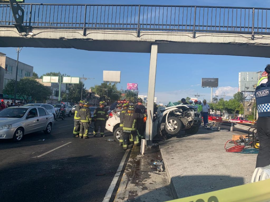 Dos heridos y tres personas sin vida deja aparatoso choque en CDMX – No ...