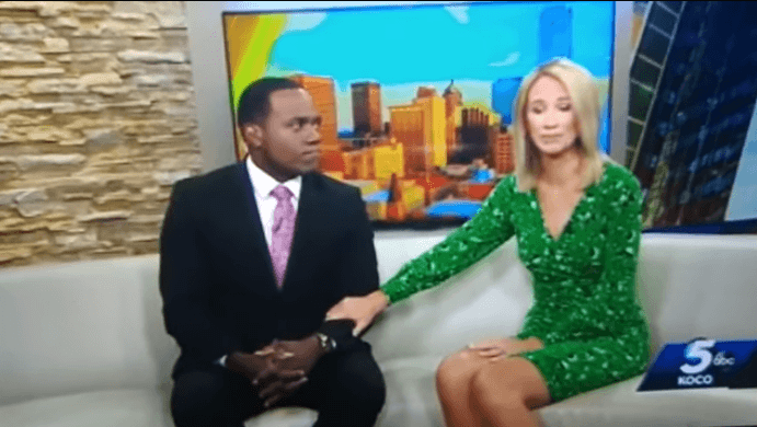 (VIDEO) ¡Conductora compara a su compañero afroamericano con un gorila en vivo!
