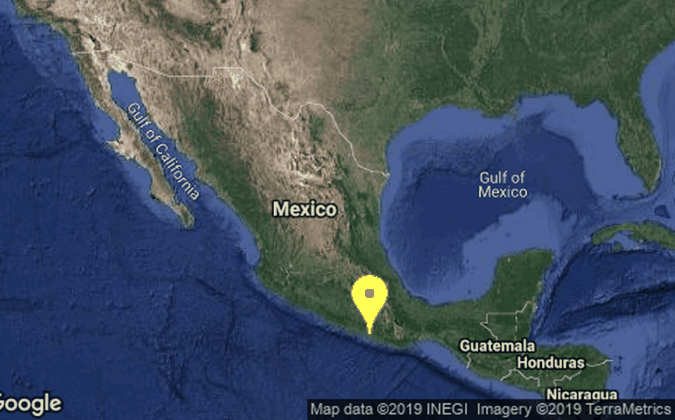 Se registra sismo de magnitud 4.7 en Guerrero
