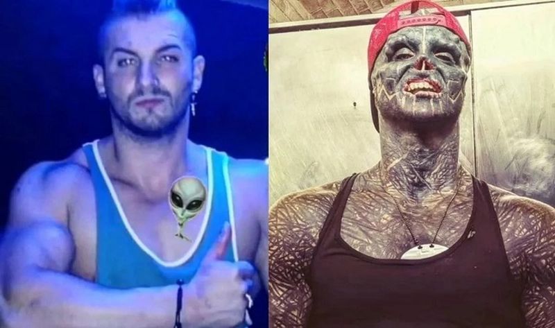 Anthony Loffredo, el hombre que quiere parecer alien, se cortó los dedos para parecer más