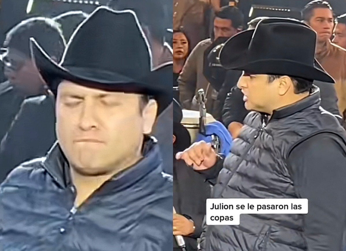 VIDEO: ¿Pagan por eso? Captan a Julión Álvarez cantando “hasta las chanclas”