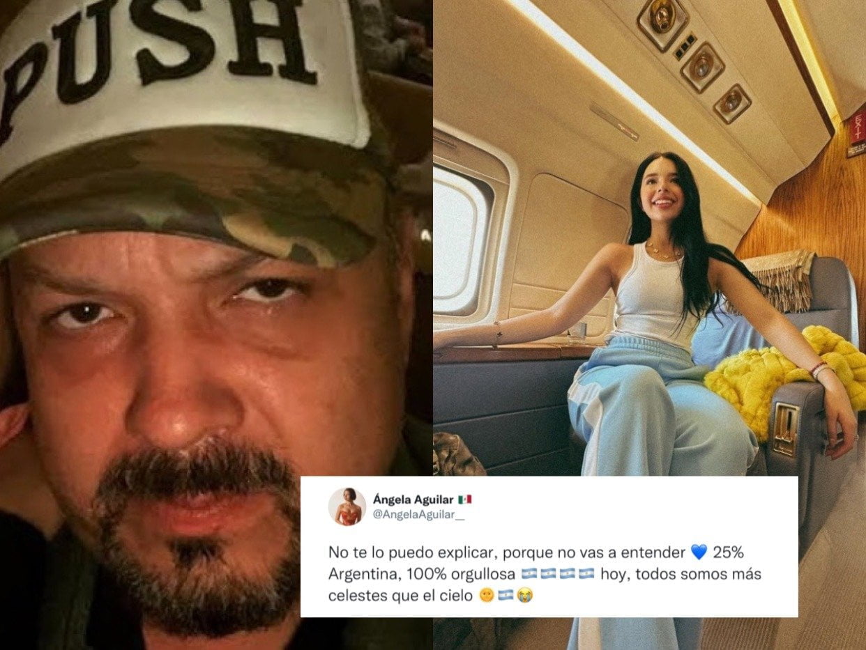 VIDEO: “Sí es 25% argentina” Pepe Aguilar arremete contra haters de Ángela Aguilar