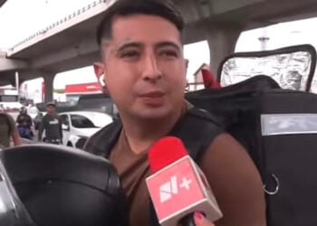 VIDEO: ‘P…che gente m..rda’ Joven explota contra maestros por bloqueos en Periférico
