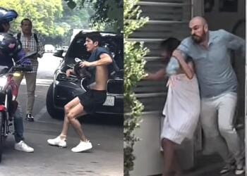VIDEO: Joven huye de la casa de su ‘Novia’ porque llegó el esposo