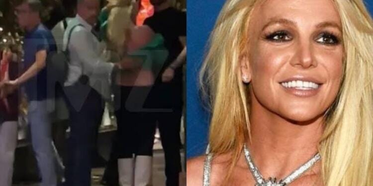 VIDEO: Le dan cachetada a Britney Spears en Las Vegas