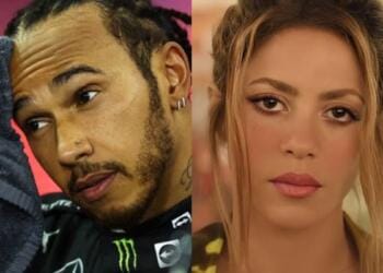 VIDEO: Lewis Hamilton prohibe el acceso de Shakira a una de sus carreras de la F1