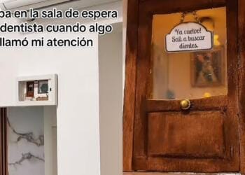VIDEO: Dentista se hace viral por tener la casa del ‘Ratón de los dientes’ en su consultorio