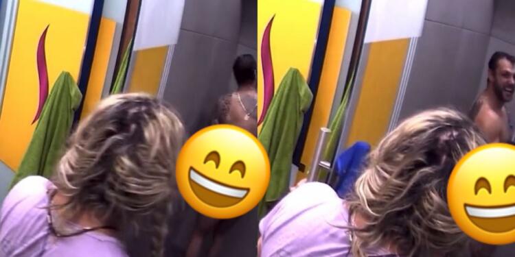 VIDEO: Wendy cobra venganza y le abre la puerta de la regadera a Nicola