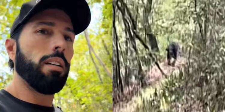 VIDEO: ‘Ahí viene’ Poncho De Nigris y su hijo Ponchito fueron perseguidos por un oso