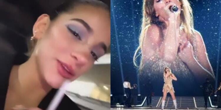 VIDEO: Critican a Mar de Regil por abandonar concierto de Taylor Swift dos horas antes del final