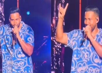 VIDEO: ‘¿Qué es eso?’ Fans de Romeo Santos corean ‘puro team infierno’ durante su concierto