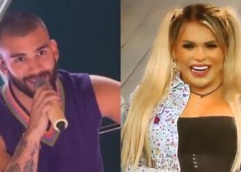VIDEOS: ¡Hasta beso le dio! Manuel Turizo sorprende a Wendy en su cumpleaños