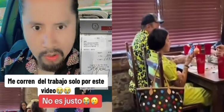 VIDEO: Despiden a mesero que exhibió propina de 20 dólares de Ángela Aguilar
