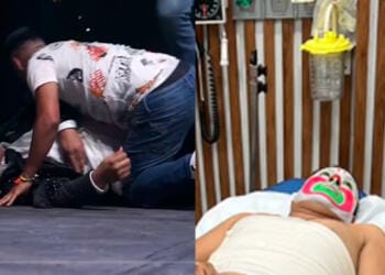VIDEO: Brincos Dieras termina en el hospital tras ser lesionado en pleno show