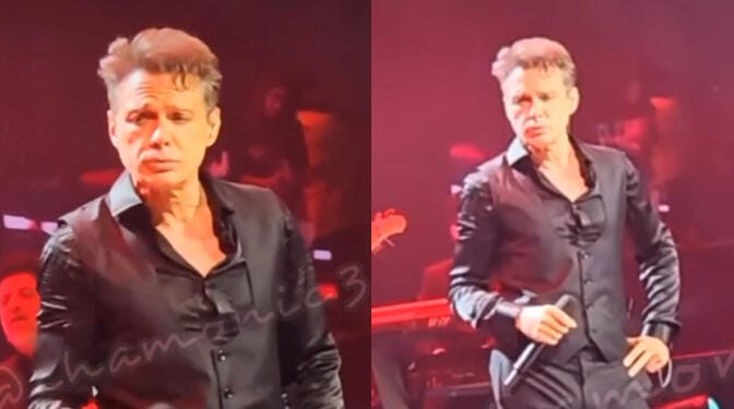 VIDEO: Luis Miguel sorprende al perder la voz en pleno concierto