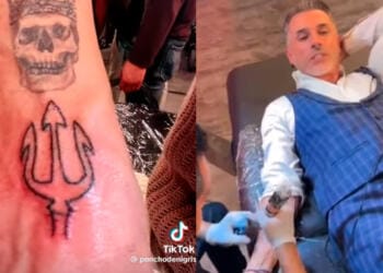 VIDEO: El Team Infierno cumple reto y se tatúan trinche en pleno programa de TV