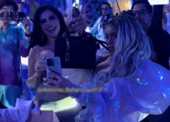 VIDEO: Exhiben a Sol León por regalarle bolsa ‘pirata’ a Wendy Guevara