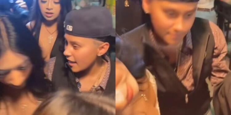 VIDEO: Captan a una joven rechazándole un beso a Yahritza