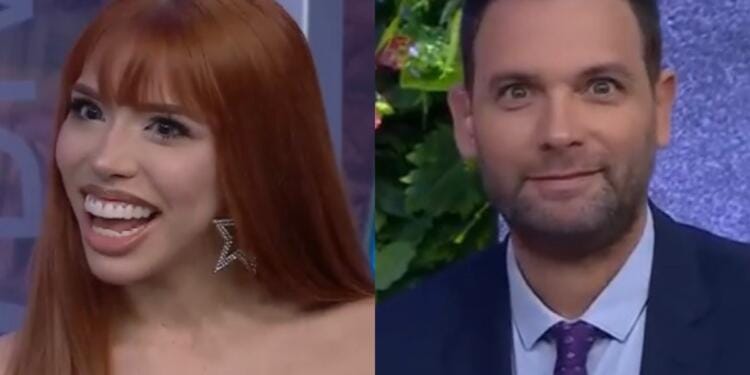 VIDEO: Yeri Mua incomoda al Pato Borghetti con comentario fuera de lugar en pleno programa Venga la Alegría