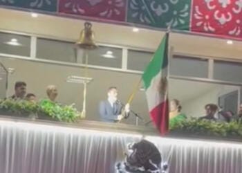 VIDEO: Alcalde de Matamoros Coahuila provoca burlas por su grito de independencia