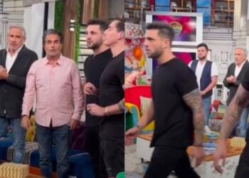 VIDEO: Nicola Porcella escucha la alerta sísmica y sale asustado del foro de Hoy