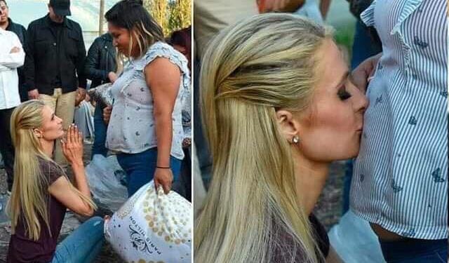 VIDEO: Así fue cuando Paris Hilton besó la ‘pancita’ a mujer creyendo que estaba embarazada