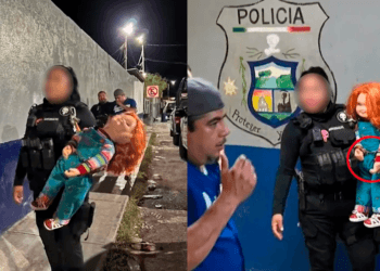 Detienen a un sujeto que usaba un muñeco ‘Chucky’ para asustar y asaltar a la gente