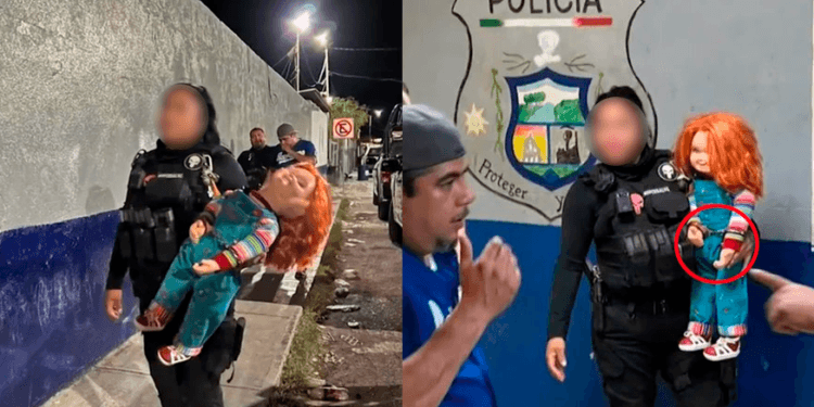 Detienen a un sujeto que usaba un muñeco ‘Chucky’ para asustar y asaltar a la gente