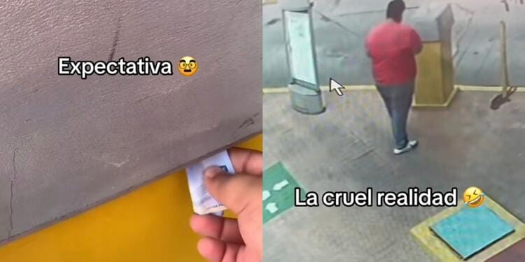 VIDEO: Exhiben a tiktoker por hacer dinámica falsa de ‘esconder dinero’ para ganar likes
