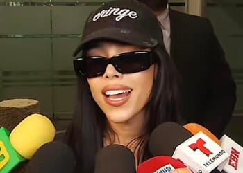 VIDEO: ‘No me arrepiento de nada’ Danna Paola habla de la multa por deformar el Himno Nacional