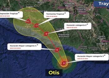 Huracán ‘Otis’ podría impactar Guerrero como categoría 5: Conagua