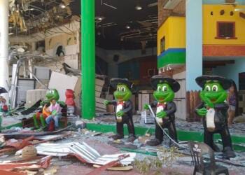 VIDEO: Así quedó el ‘Señor Frogs’ de Acapulco tras paso de Otis; sólo las ranitas resistieron