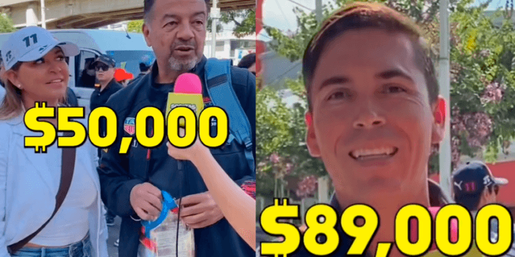 Mexicanos revelan que gastaron más de 100 mil pesos para ver a Checo Pérez en el GP de México