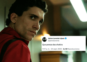 ‘Mi música es una mi…rda, pero no le debo nada a Hacienda’ Jaime Lorente arremete contra Shakira 