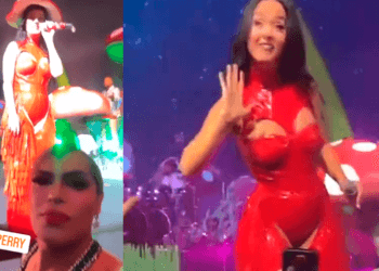 VIDEO: Wendy Guevara asiste a concierto privado de Katy Perry y la llama ‘Katia Pérez’