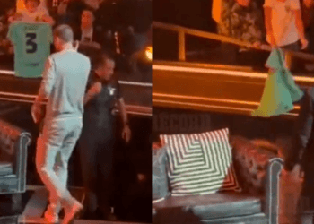 VIDEO: Gerard Piqué sufre fuerte caída durante presentación de la Kings League Américas