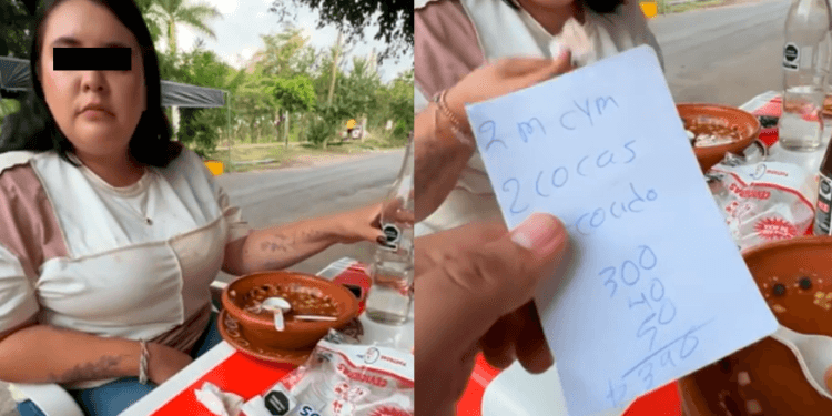 VIDEO: Joven invita a su novio a comer pozole, pero no lleva dinero para pagar