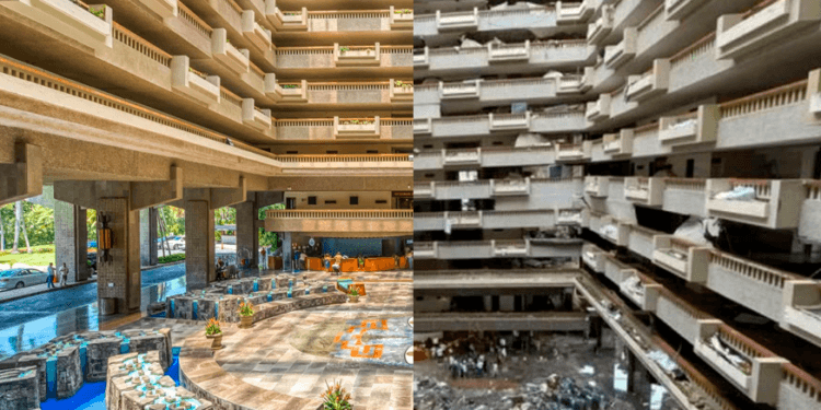 VIDEOS: Huracán Otis causa severos daños en el emblemático hotel Princess Acapulco