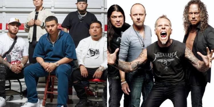 VIDEO: ¡Triunfan los corridos tumbados! Fuerza Regida derrota a Metallica en los Bilboards como mejor grupo