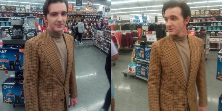 Captan a Drake Bell cazando ofertas en un Walmart de Naucalpan EdoMex