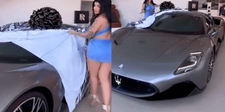 VIDEO: Critican a Karely Ruiz por presumir su auto nuevo de más de 7 millones de pesos
