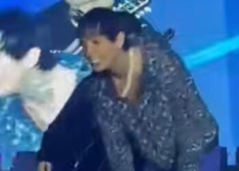 VIDEO: Natanael Cano se queda sin pantalones durante concierto concierto