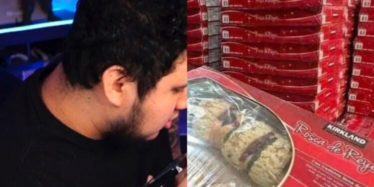 VIDEO: Revendedor de Rosca de Reyes del Costco se enoja por broma telefónica