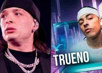Trueno, el ex Nicki Nicole, será quien sustituya a Peso Pluma en Viña del Mar