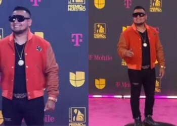 VIDEO: Cantante gasta más de 100 mil pesos en su atuendo y lo ignoran en alfombra roja de los Premios Lo Nuestro