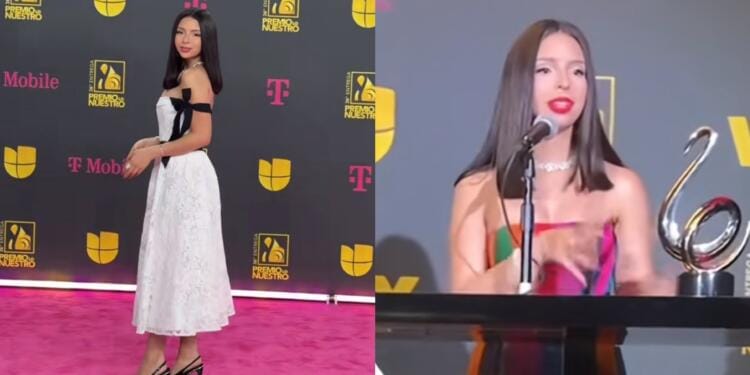 VIDEO: Ángela Aguilar gana por mejor canción ranchera en los premios lo Nuestro y enfrenta críticas nuevamente