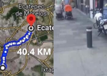 VIDEO: Estudiante mexicano camina más de 40 km para contrarrestar la contaminación de Taylor Swift