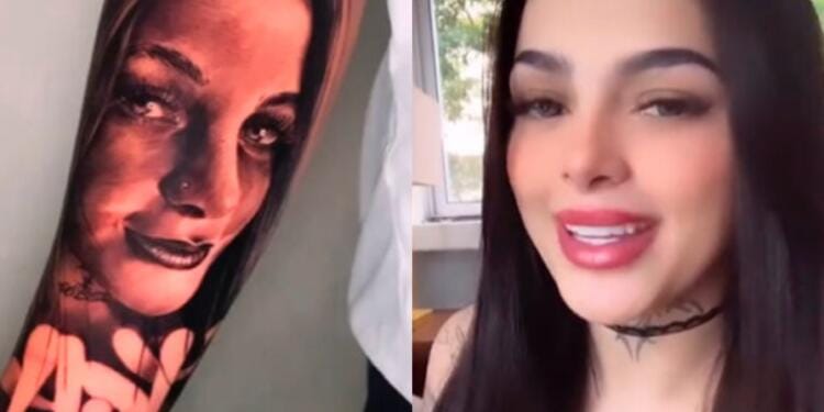 VIDEO: Joven se tatúa el rostro de Karely para entrar al sorteo de los 200 mil pesos