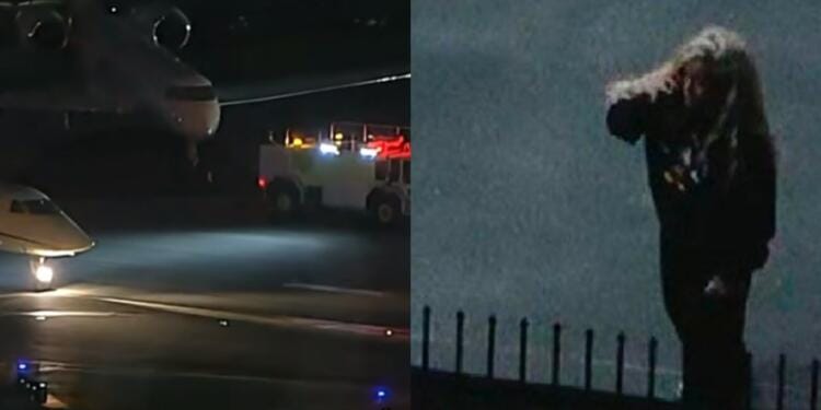 VIDEO: Avión privado de Karol G aterriza de emergencia por presentar humo en la cabina